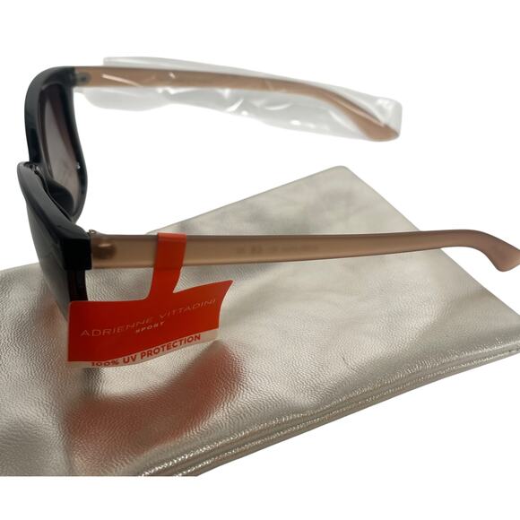 Adrienne Vittadini Cateye Sunglasses in Black - Picture 2 of 6